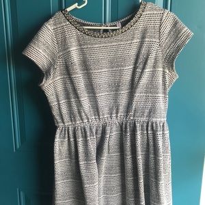 Sunday Brunch Black and White Dress